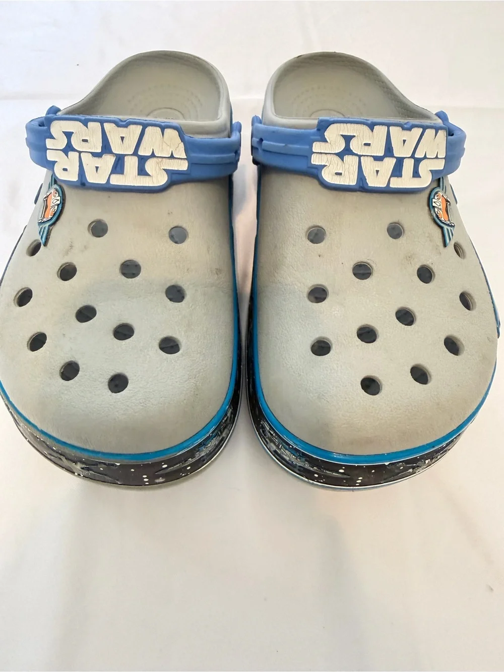 Star Wars Kids Shoe Bundle – 3 Pairs – Size 3 – Crocs & Gap – EUC